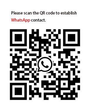Scan QR code for WhatsApp contact
