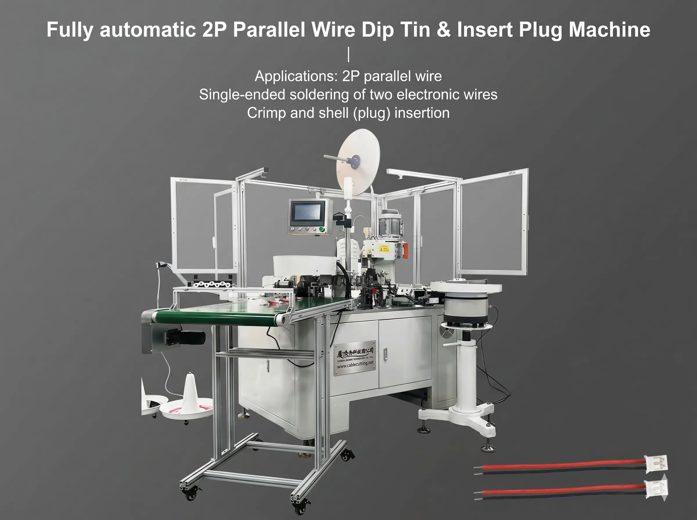 2P Párhuzamos Huzal Automatikus Ónozó Gép | JINGWEI