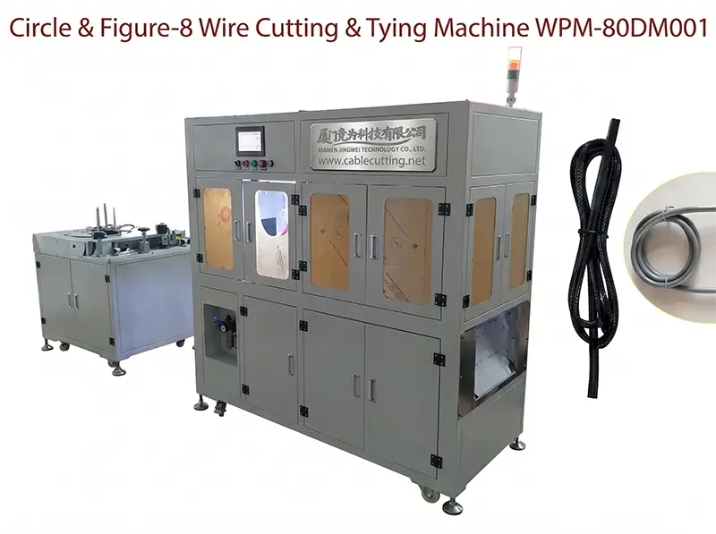 Automatikus kör- és nyolcas huzalvágó-kötöző gép WPM-80DM001