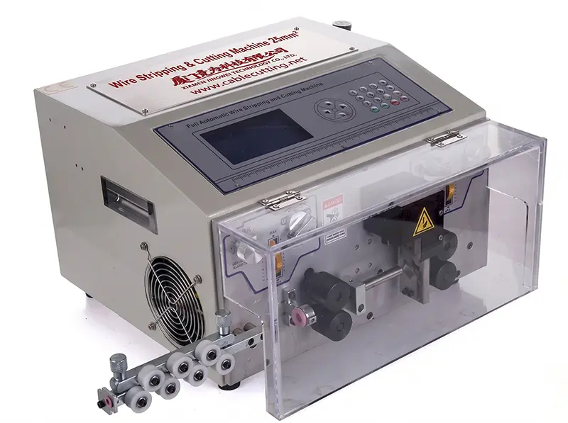 Nagy teljesítményű huzalstripelő és vágógép WPM-MAX2-25 – 25 mm²-es kábelekhez
