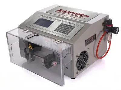 Automatikus Köpenyes Kábelvágó és Csupaszító Gép 25mm² WPM-09HT2