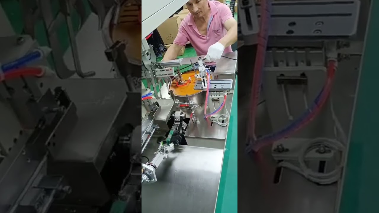 Gyors, teljesen automatikus kábeltekercselő és kötözőgép – erőátviteli kábelekhez