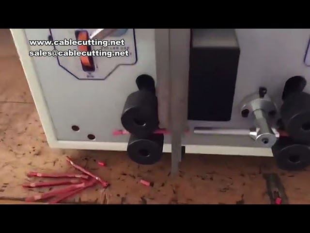 0-180 mm² Automata Huzalmentesítő és Vágó Gép – Kábelcsupaszító és Vágó