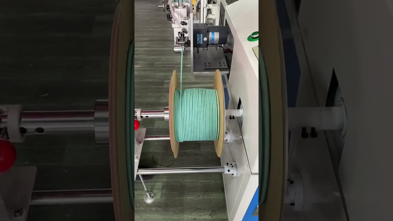 Versatile Wire & Tube Coiler Handles Bobbins & Hollow Coils with Precise Metering for Various
