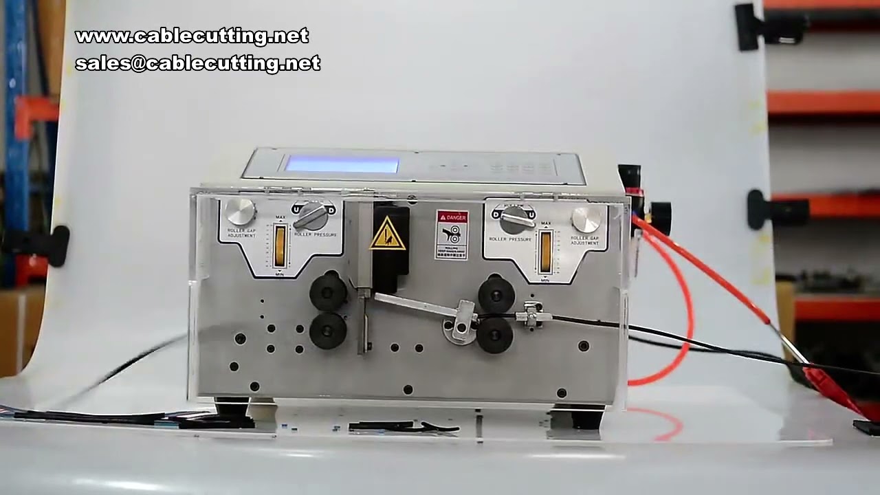 300W számítógép-vezérelt automata huzalszigetelés-eltávolító gép – dupla hámozás, vágás 0,1-4,5mm² (AWG 28-10)