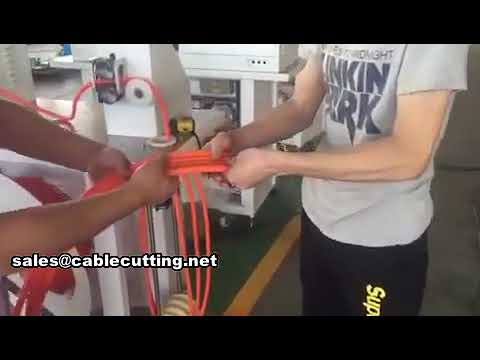 WPM-245 automata hullámcső vágógép – Gyors, precíz vágás automatizált gyártáshoz