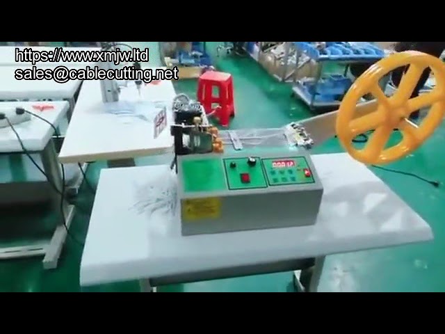 Precíziós automata hővágó gép – maszk fülhurok és szalag vágásához