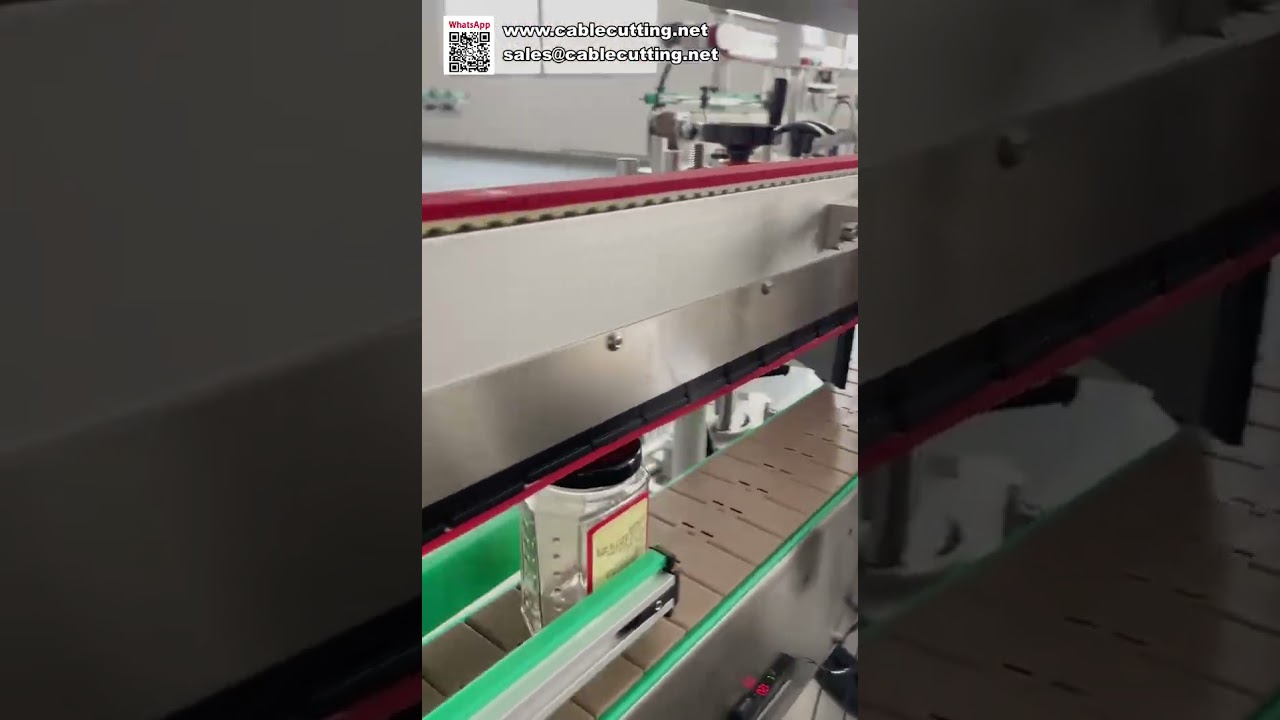 Nagy sebességű automata címkéző gép különböző palackformákhoz – Növelje termelési kapacitását