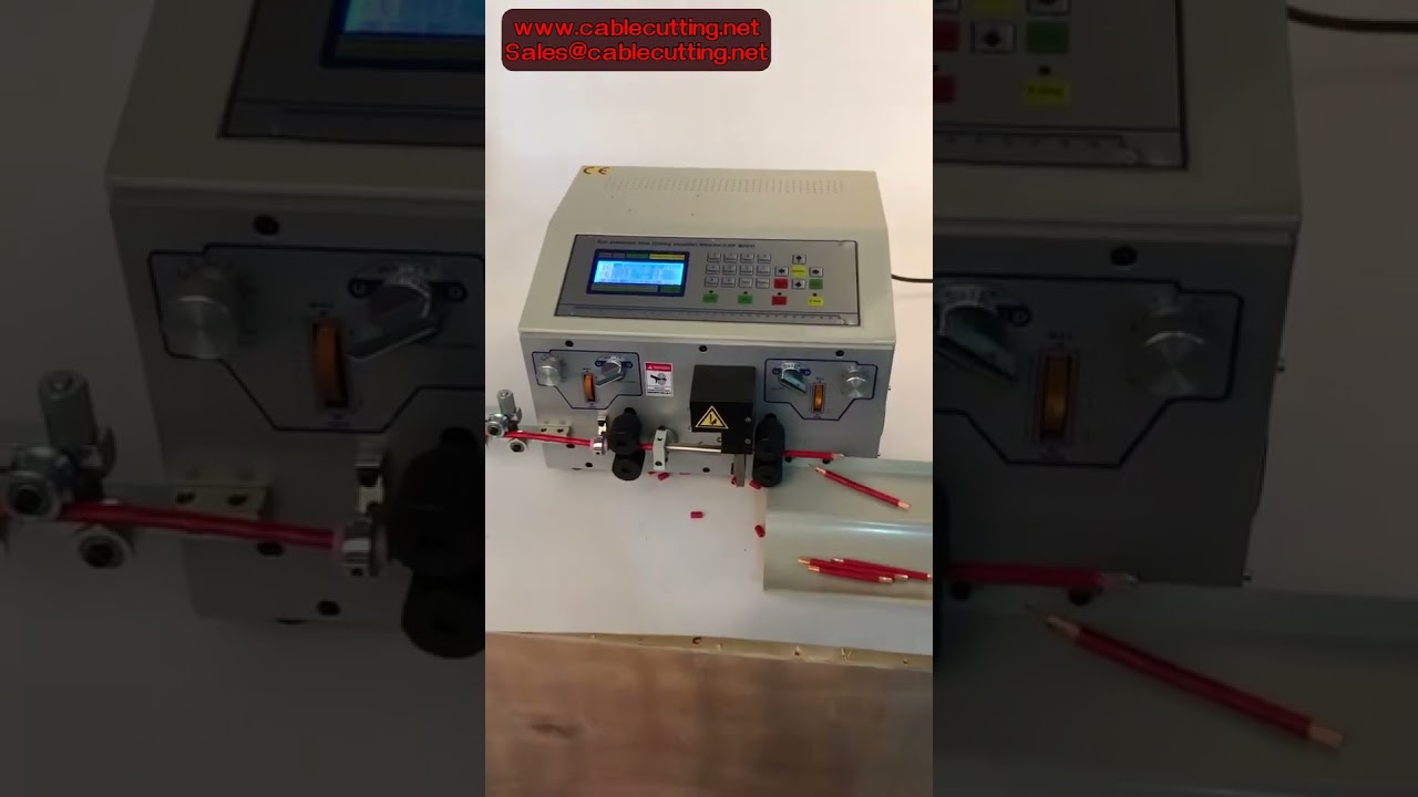 0,2-25 mm² Automata Huzalcsupaszító Gép – 4 Kerekű Kábelhámozó, Digitális Kijelzővel