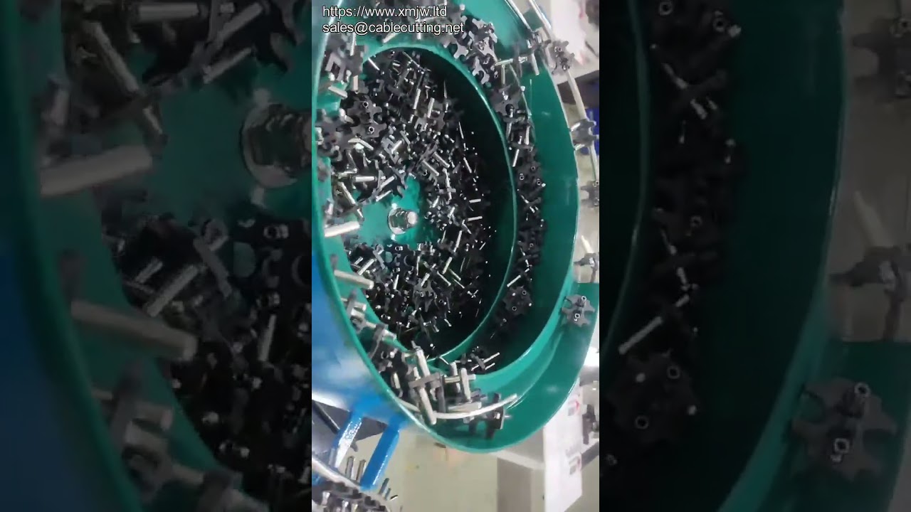 Ce Approved Safety Vibration Plate Automatic Single Grain Terminal Ac Dc Power Cable Cord Crimping M