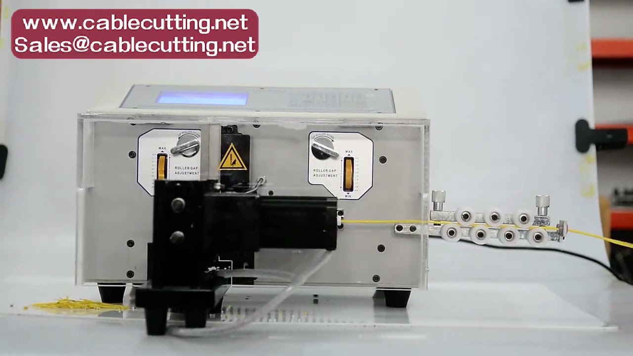 NX2S Automata Huzal Strippelő és Vágó Gép – Érintőképernyős, 0,1-4 mm², Csavaró Funkcióval