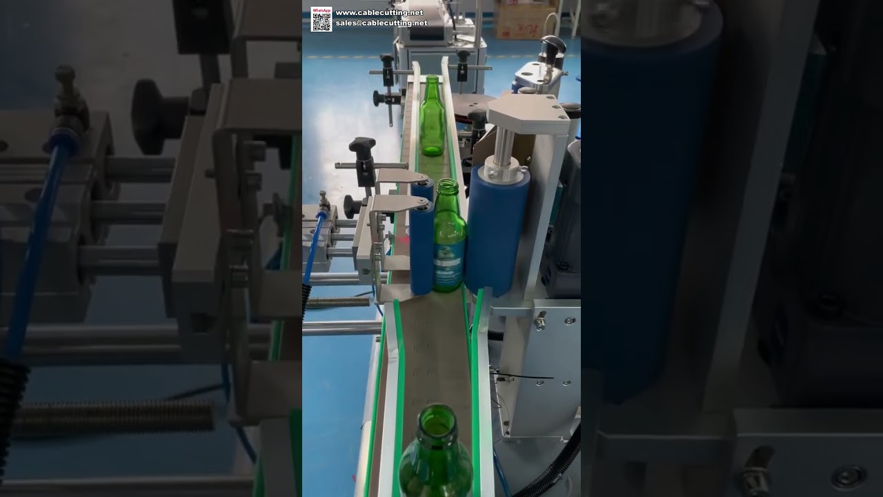 Gyors automata söröspalack címkéző gép – Nagy teljesítményű üvegpalack matricázó sörfőzdéknek