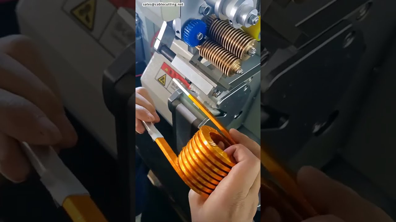 Huzalköteg szalagozó gép – Spot Tape Wrapping Machine CNC gyártás optimalizálásához