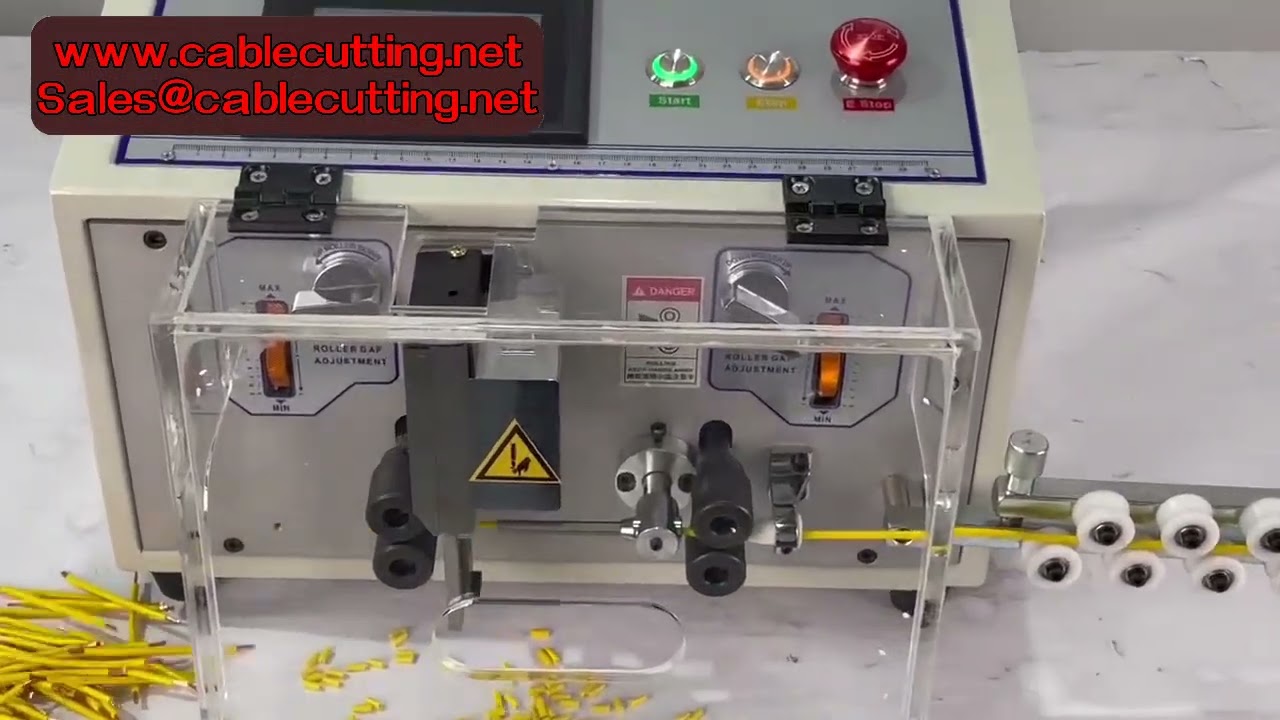 0,1–8 mm² automata huzalbontó gép | Kábelvágó és -bontó 0,1–4,5 mm²-ig