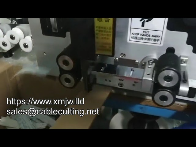 WPM-330A automata kábel strippelő és csavaró gép - lapos szalagkábel vágása és csupaszítása