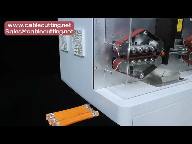 Data cable making machine, for cutting and stripping cable machine, cable manufacturing equipment