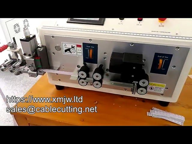 Népszerű automata számítógép lapos kábel vágó és szétválasztó gép szalagkábelhez