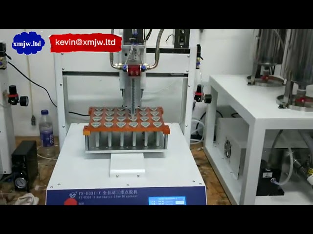 Precíziós Automata Forrasztópaszta Adagoló Mobilkulcs Gyártáshoz – Szilikon Adagoló