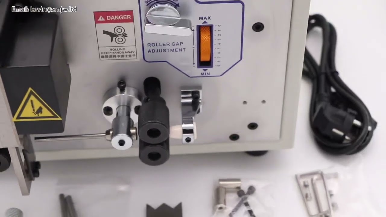 SWT-508SD automatikus huzalhámozó gép érintőképernyővel – 0-1,4-5 mm² vezetékekhez