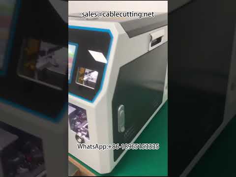 0,5-16 mm²-es csővégek automata préselőgépe | kábelköteg-gyártó berendezés