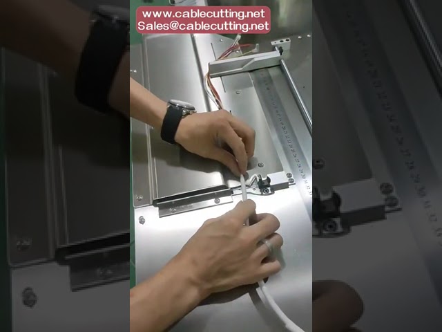 Nagy sebességű automata nejlon kábelkötegelő gép vezetékköteg-összeszereléshez