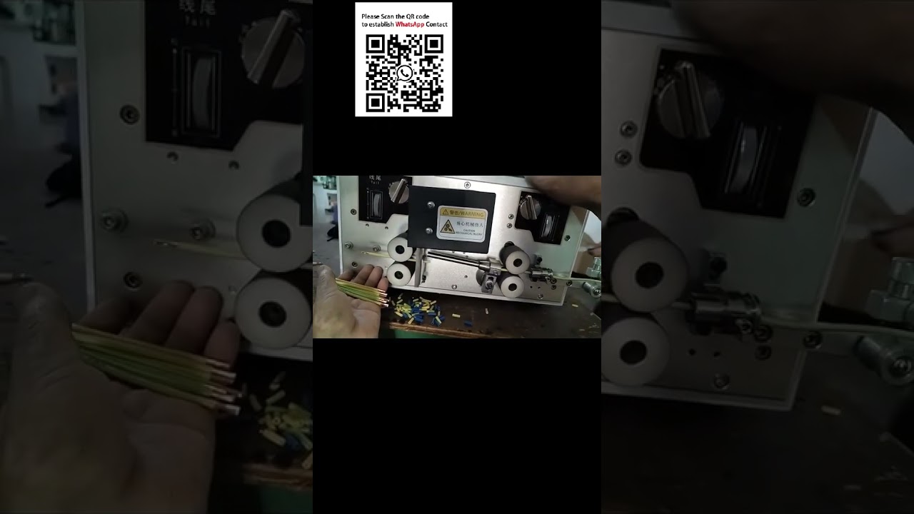 Computerized Wire Cutting & Stripping Machine for Electronic & Terminal Wires #EV Harness Proces