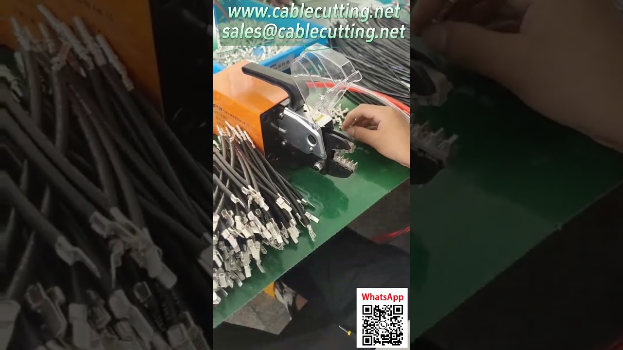 AM-10 Pneumatikus Kábelprés – Gyári Préselési Valós Videó