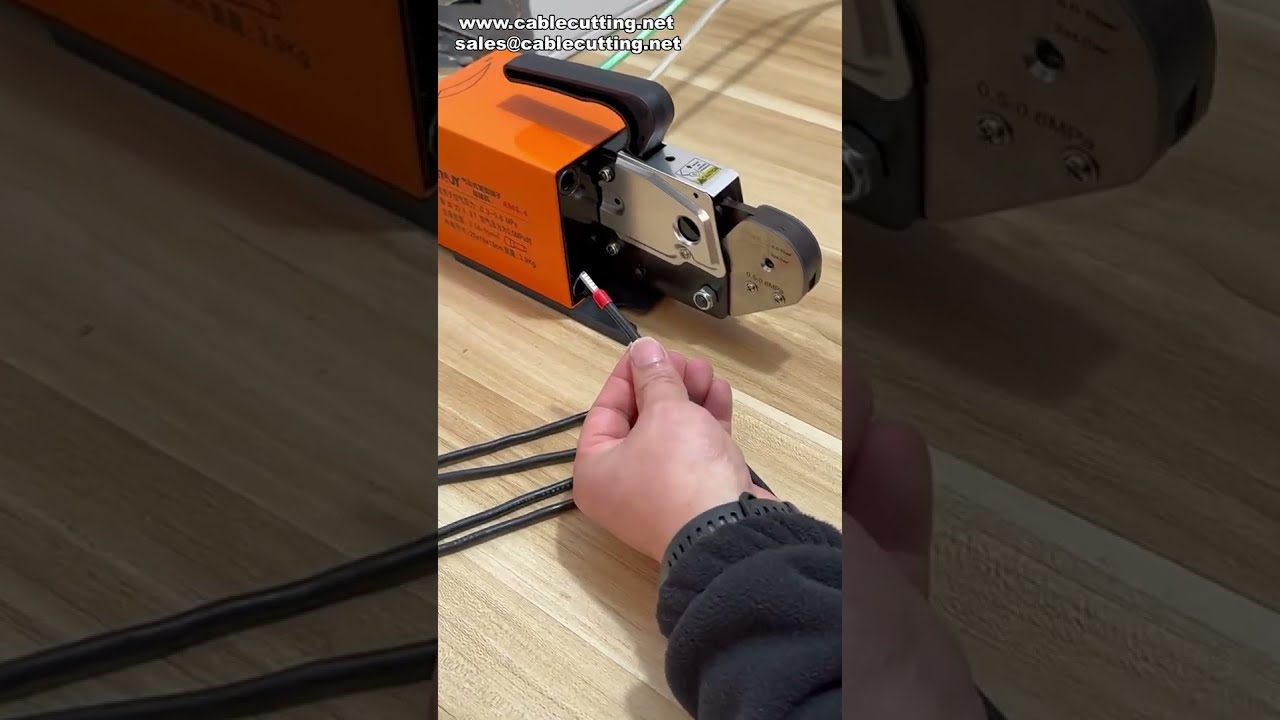 0,25-10 mm² vezetékek pneumatikus krimpelőgépe – Négyzet alakú préselés gyári automatizáláshoz