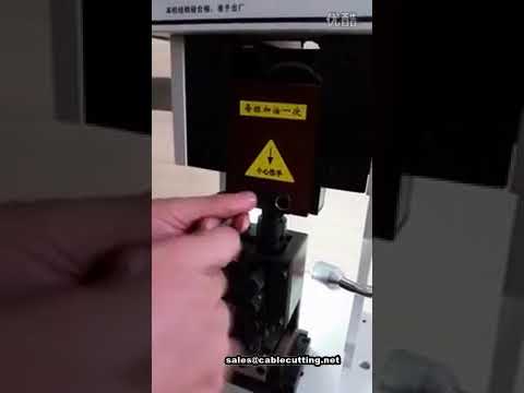 Terminál krimpelő gép üzemeltetési és hibakeresési videó - profi beállítások