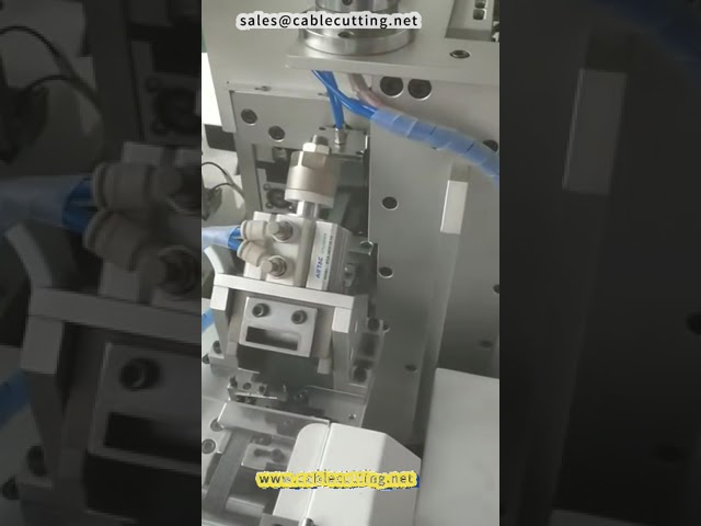 Automata duplafejű terminál présgép lapos kábelekhez – gyors és precíz krimpelés