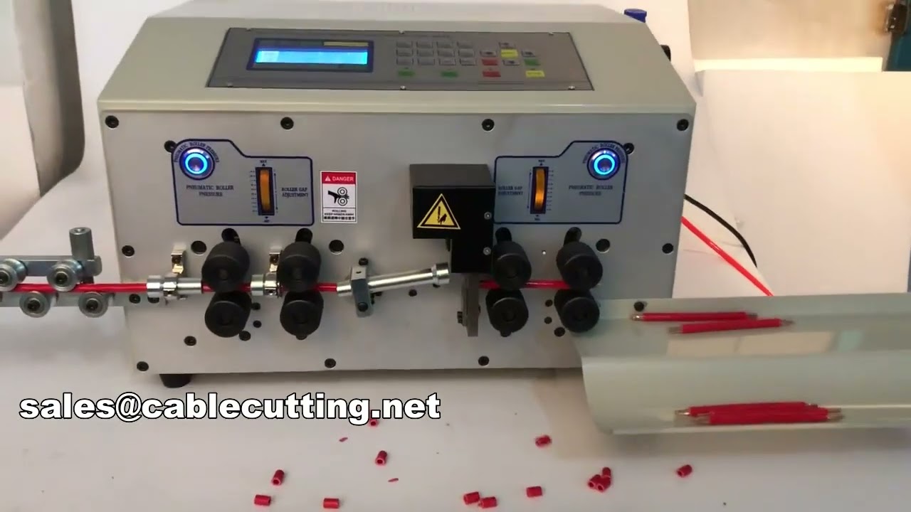 Gyors automata számítógépes huzalstripper gép – Huzal megmunkálási szolgáltatás
