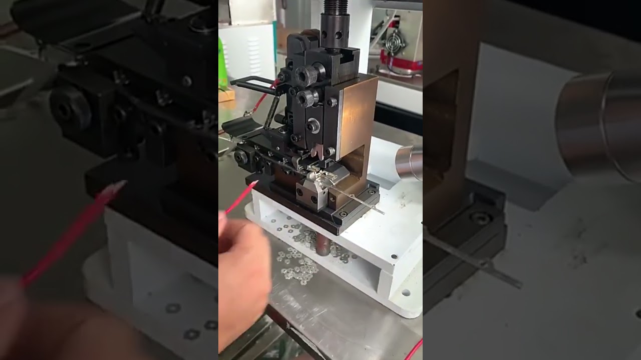 4E-40 pneumatikus egyenes vágóforma – precíziós szerszám automatizált huzalvágáshoz