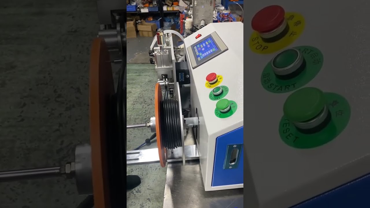 Automatikus vezetékfeldolgozó gép: számlálás, válogatás, vágás, tekercselés egyben – Precíziós megoldás