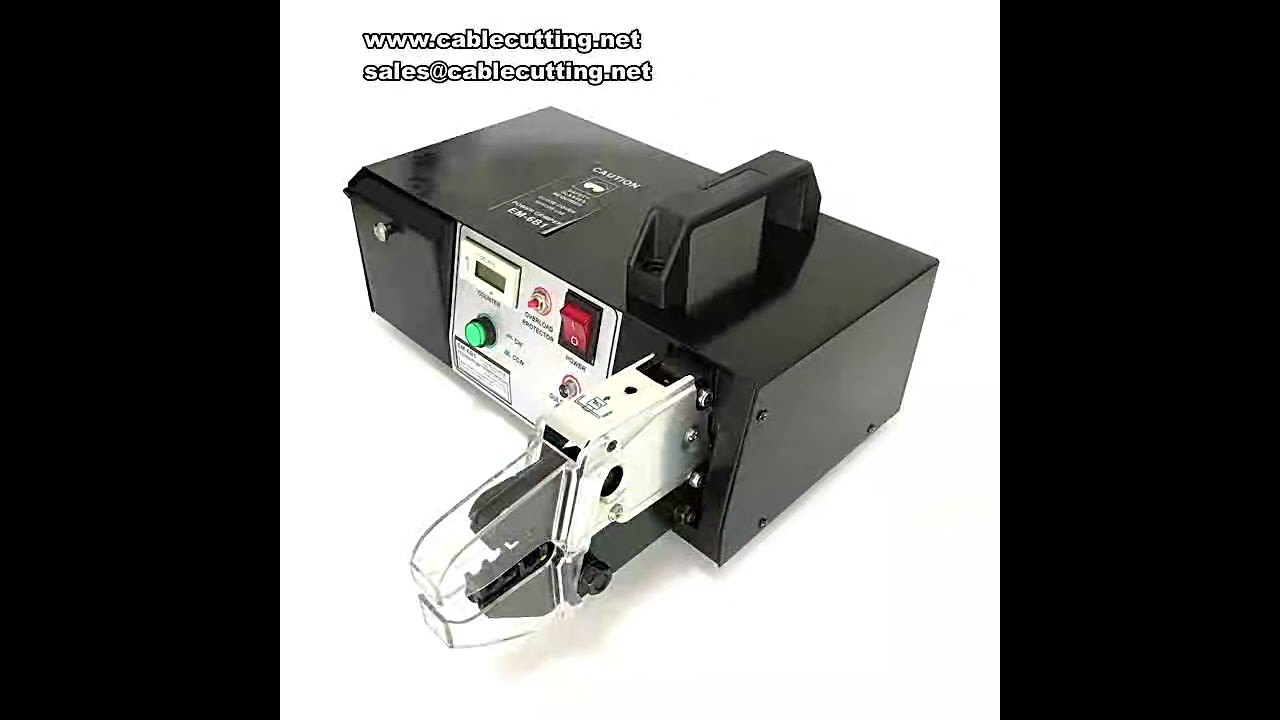 EM 6B2 / EM 6B1 automatikus kábelvégező présgép – cserélhető szerszámkészlet 0,25–10 mm²-hez