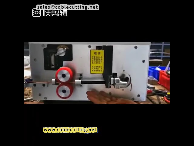 Automatikus 6 mm²-es huzalhajlító és -vágó gép 3-as modell