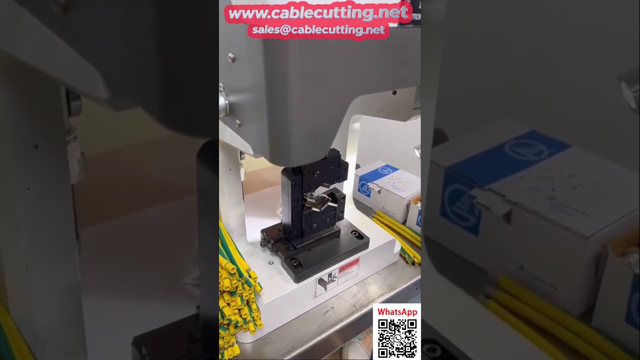 CNC hidraulikus terminálkrimp gép – Precíziós vezetékfeldolgozás