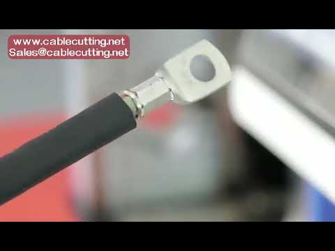 30T Fél-Szervo Vezetékvég Krimpelő Gép – Kábel Szem Krimpelő Automata