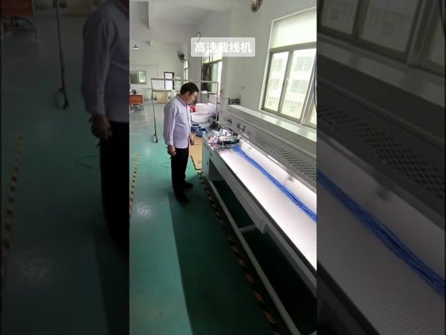 Nagy sebességű huzalvágó gép – Helyszíni beüzemelés és üzembe helyezés ügyfeleinknél