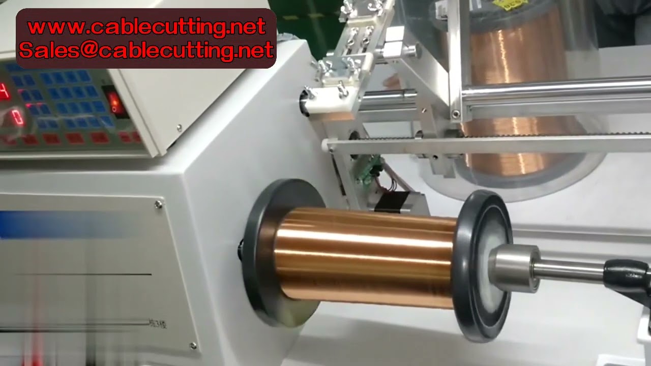 CNC 813 750W Huzaltekercselő Gép – 0,1–2,5 mm Kábeltekercselő Újenergia-Transzformátorokhoz