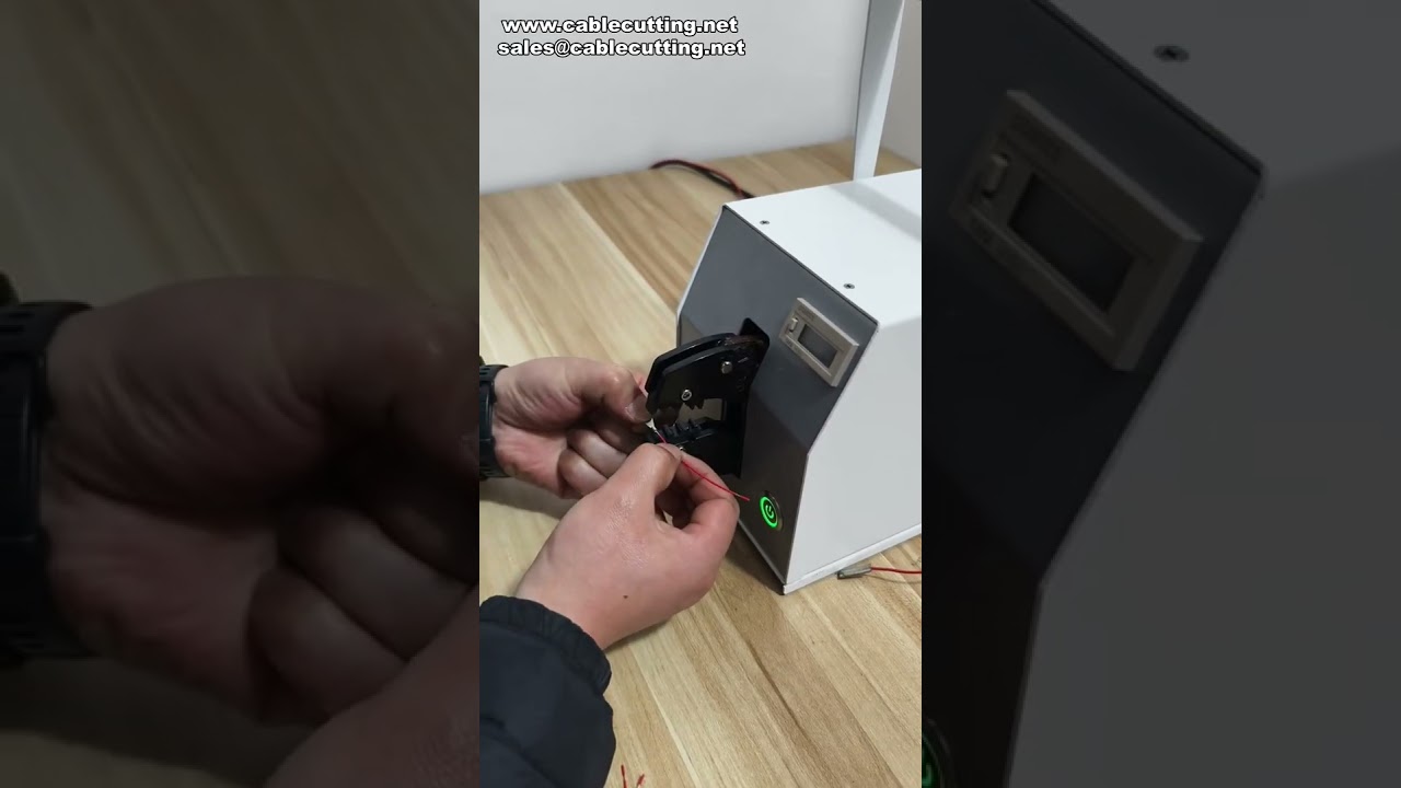 Precíziós Elektromos Krimpelőgép Kisméretű 0-14 AWG Vezetékvégekhez