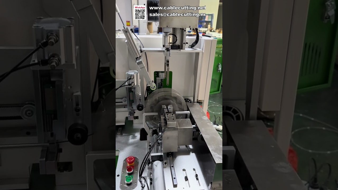 Teljesen automatikus mérőszámláló, huzalvágó, tekercselő és kötöző gép