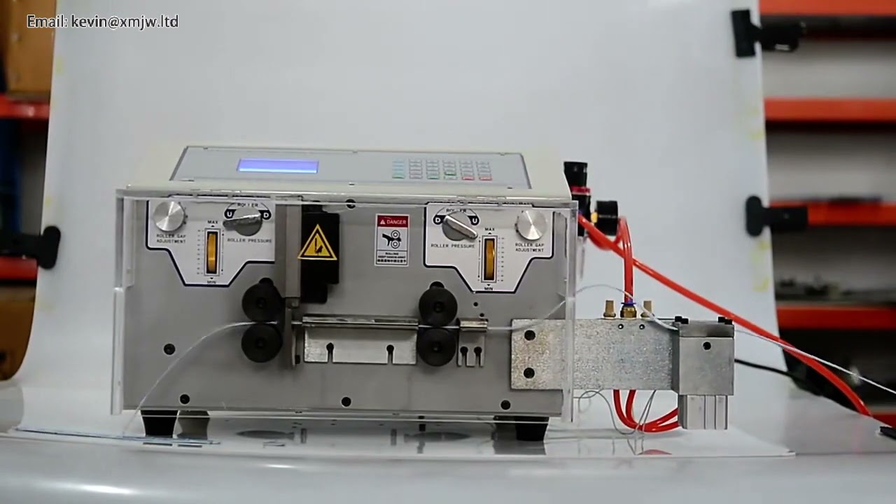 SWT508PX2 Computer Automatic Wire Stripper and Bending Machine Branch Flex Flat Cable 2 12P Cable Pe