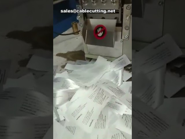 Woven label cut and edge seal machine, View Woven label cut and edge seal machine,