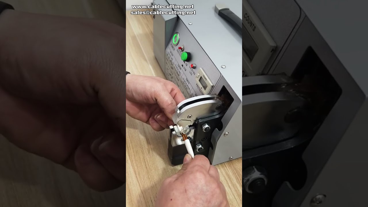 Elektromos kábelcsatlakozó présgép – Transzformátor kemény vezeték préselés teszt #gyár #gép