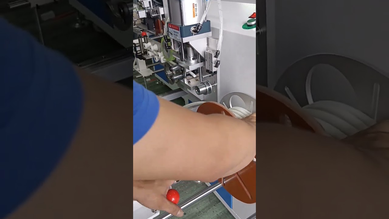 Automatikus mérő-, számláló-, válogató-, vágó-, csőtekercselő és kötöző gép 1–16 mm átmérőhöz #gép
