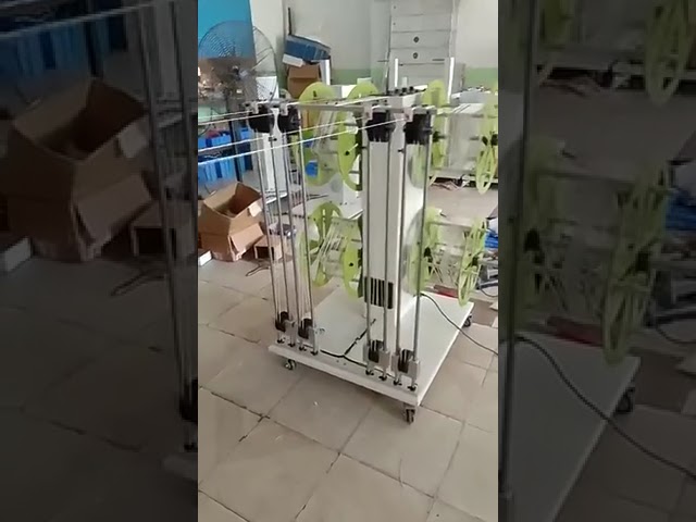 Automatikus huzaladagoló és letekerő állvány – Tárcsás tekercs indukciós vágógép