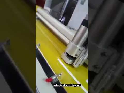 Automatikus késes plotter PVC szalagvágó gép – Precíz ipari vágás