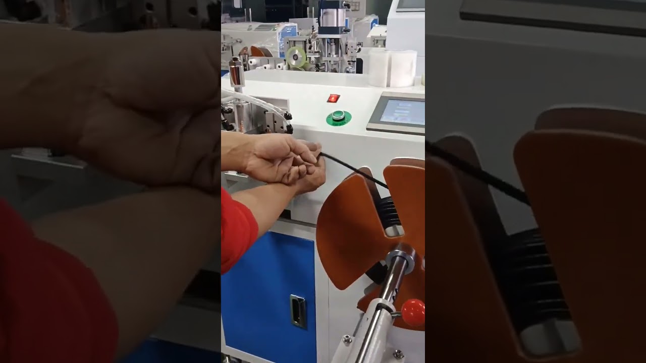 Automata mérőszámláló keresztirányú huzaltekercselő és feltekercselő gép – precíz mérés #gép