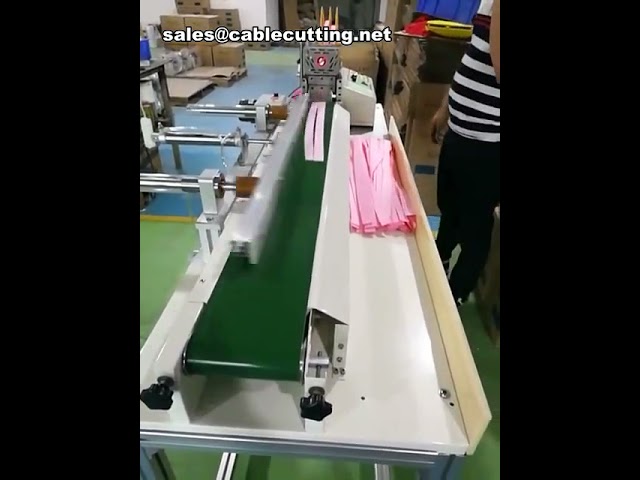 Automata poliészter hevedervágó gép | Elektromos szalagvágó