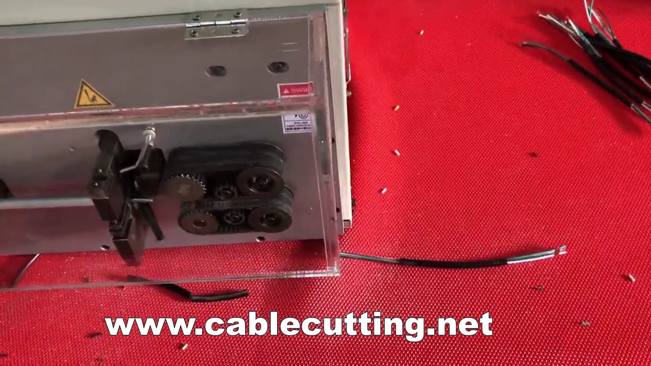 Huzal szigetelés leválasztó és vágógép – www.cablecutting.net